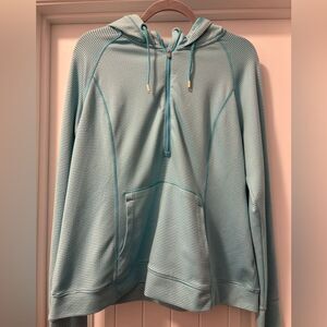 Tangerine Women’s Half Zip Pullover Lightweight Hoodie Size XXL